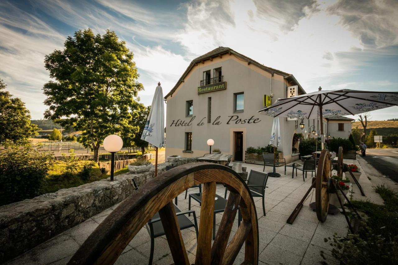 Hotel Restaurant De La Poste Et La Grange Detente, Espace Bien-Etre Châteauneuf-de-Randon Exterior foto