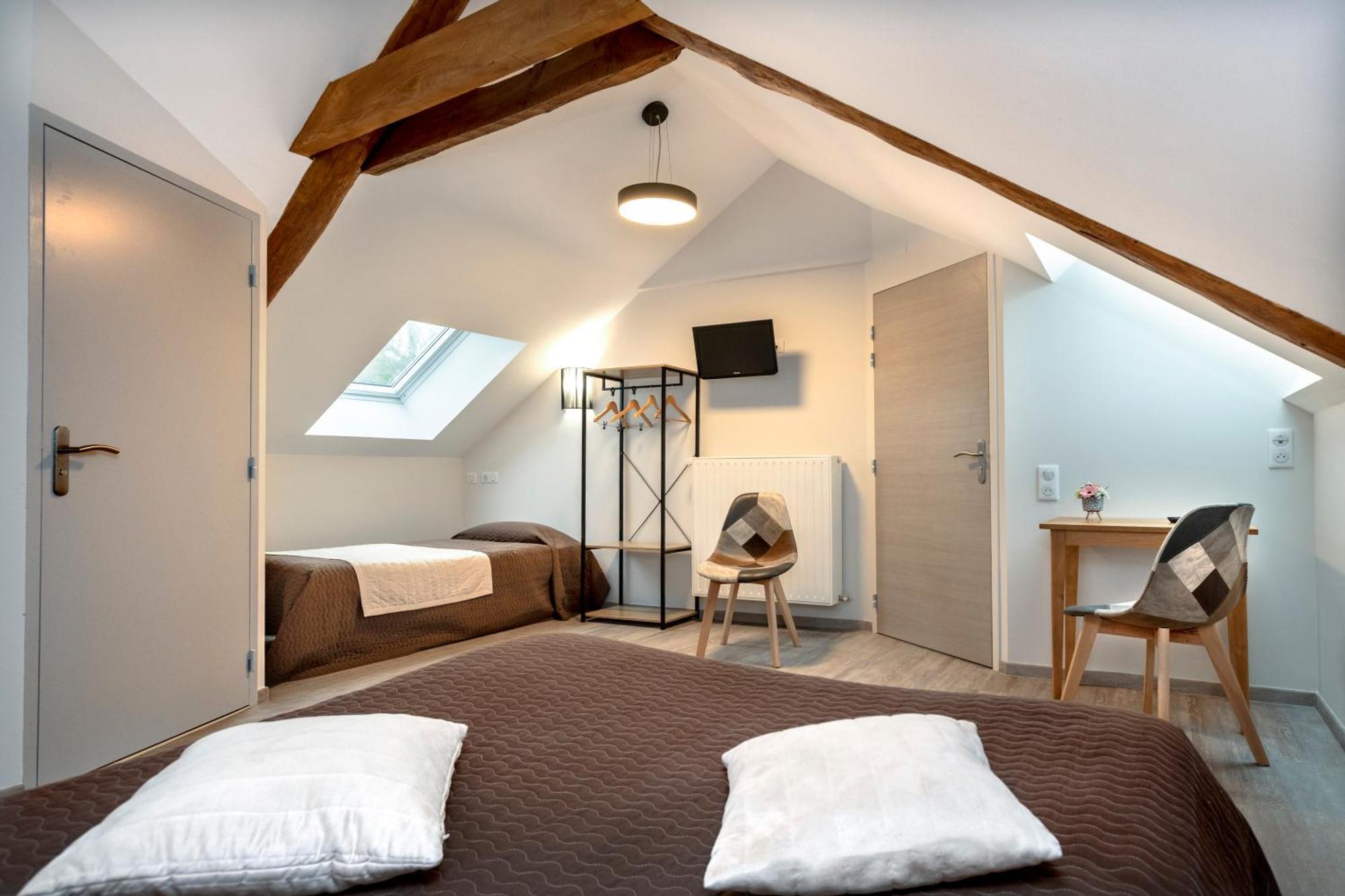 Hotel Restaurant De La Poste Et La Grange Detente, Espace Bien-Etre Châteauneuf-de-Randon Zimmer foto