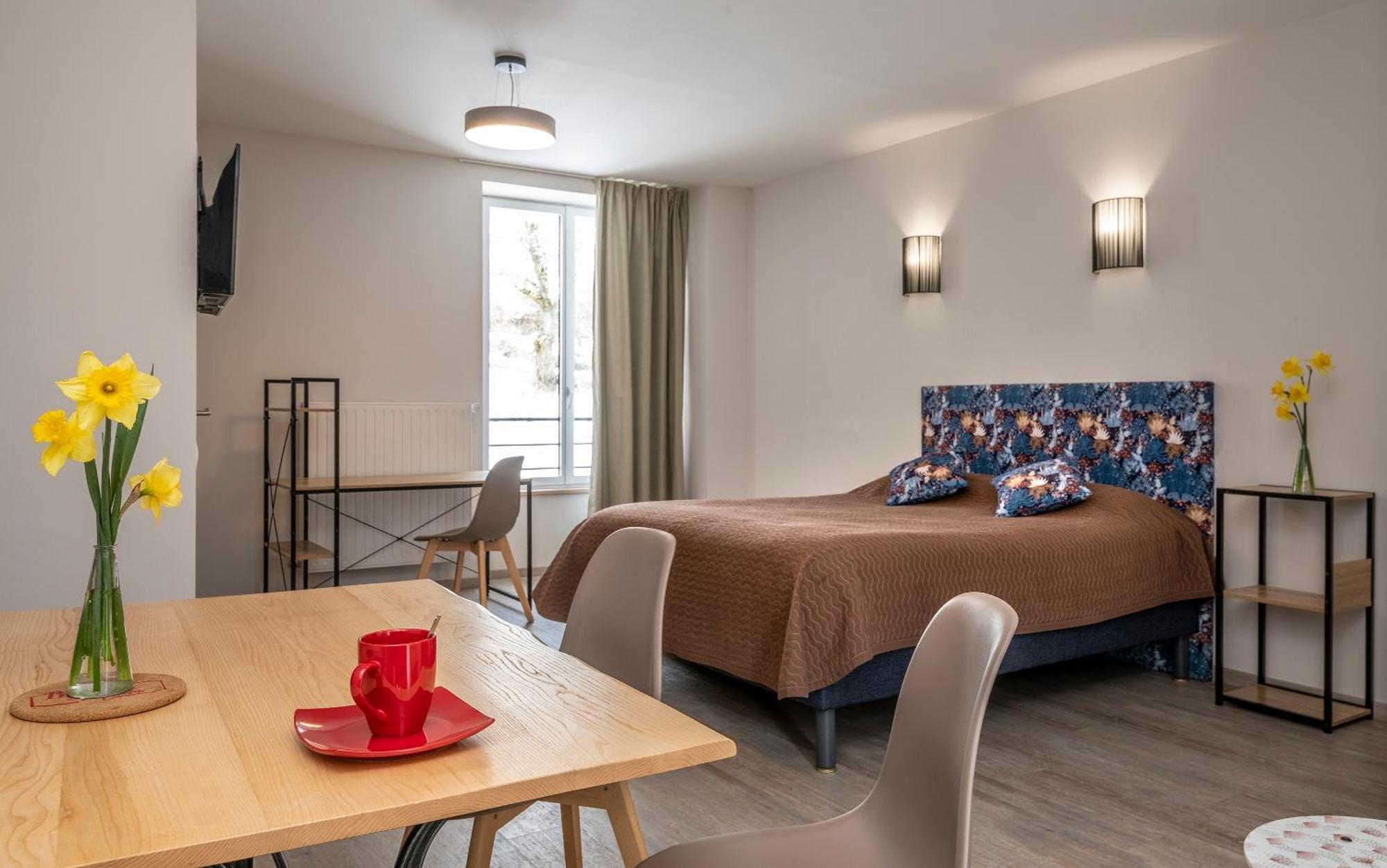Hotel Restaurant De La Poste Et La Grange Detente, Espace Bien-Etre Châteauneuf-de-Randon Zimmer foto