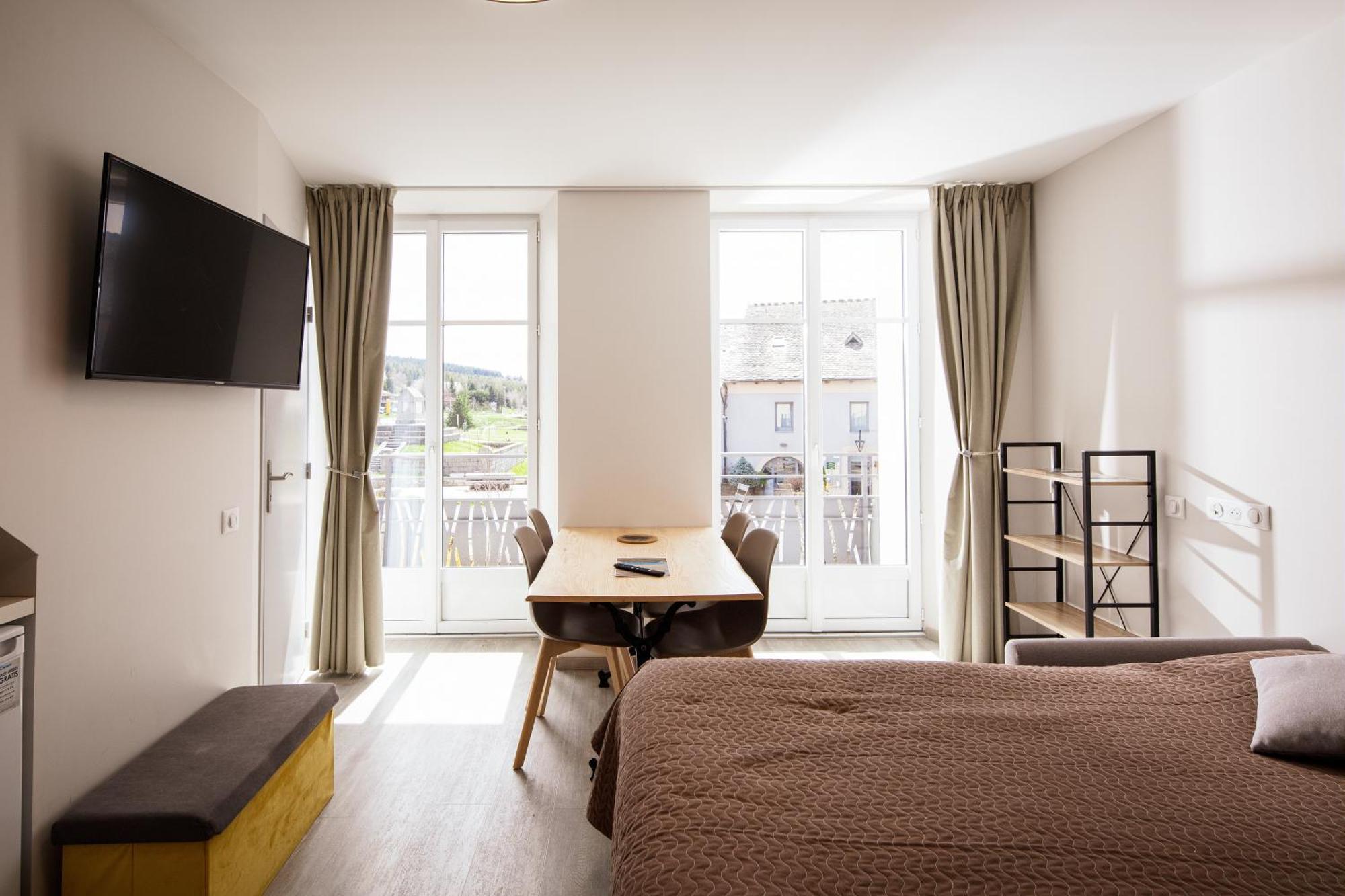 Hotel Restaurant De La Poste Et La Grange Detente, Espace Bien-Etre Châteauneuf-de-Randon Zimmer foto