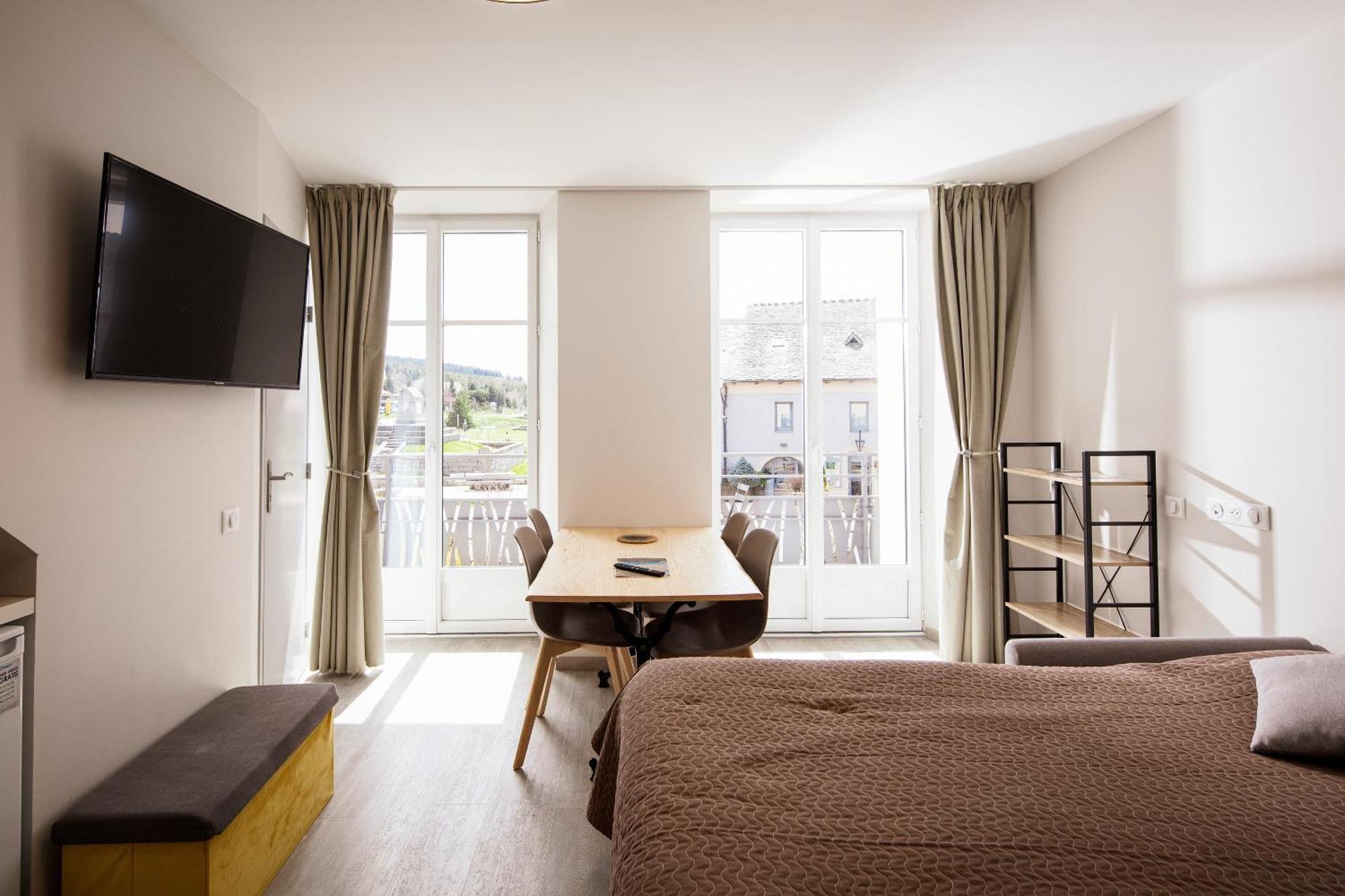 Hotel Restaurant De La Poste Et La Grange Detente, Espace Bien-Etre Châteauneuf-de-Randon Zimmer foto