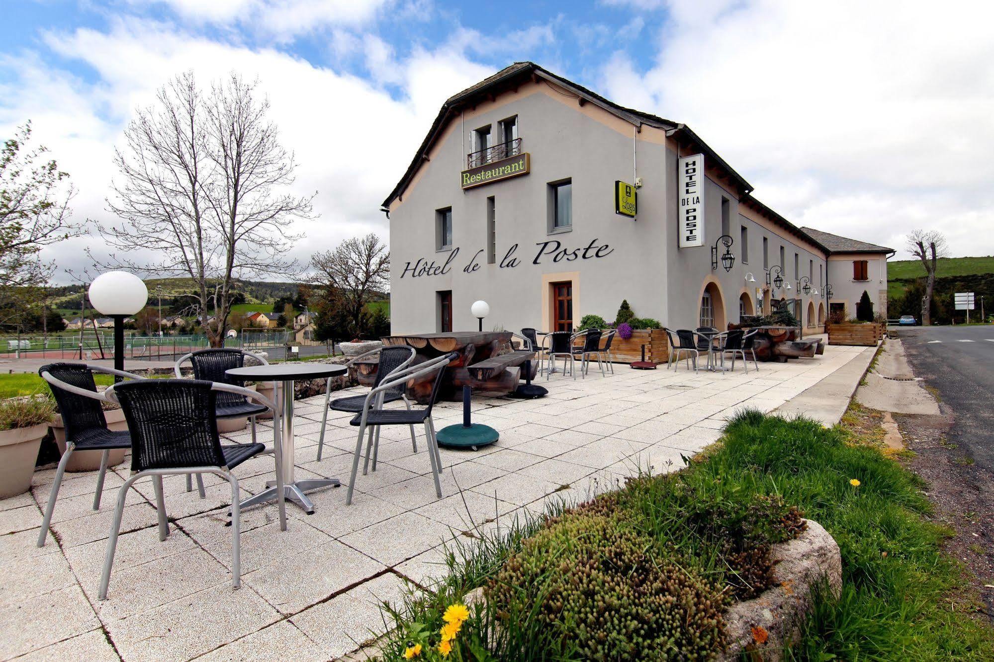 Hotel Restaurant De La Poste Et La Grange Detente, Espace Bien-Etre Châteauneuf-de-Randon Exterior foto